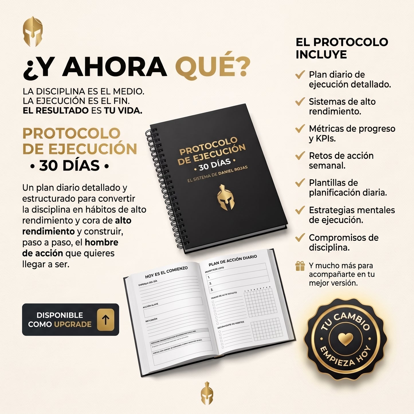 PROTOCOLO HOMBRE: El método que me hizo cambiar